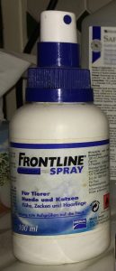 Frontline-Spray, kleinste erhältliche Flasche